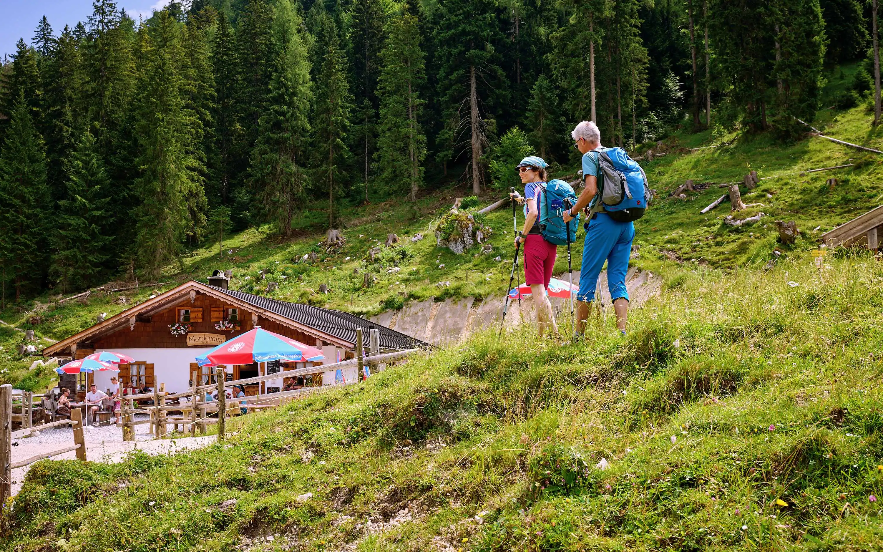 Wegbeschreibung Mordaualm Berchtesgadener Land Bayern