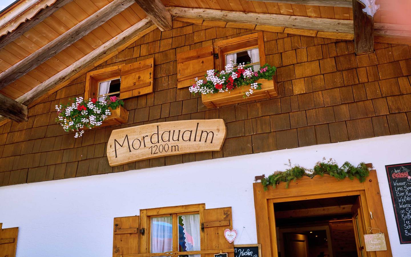 Bio-Naturland Betrieb Maltan Gschoßlehen Mordaualm