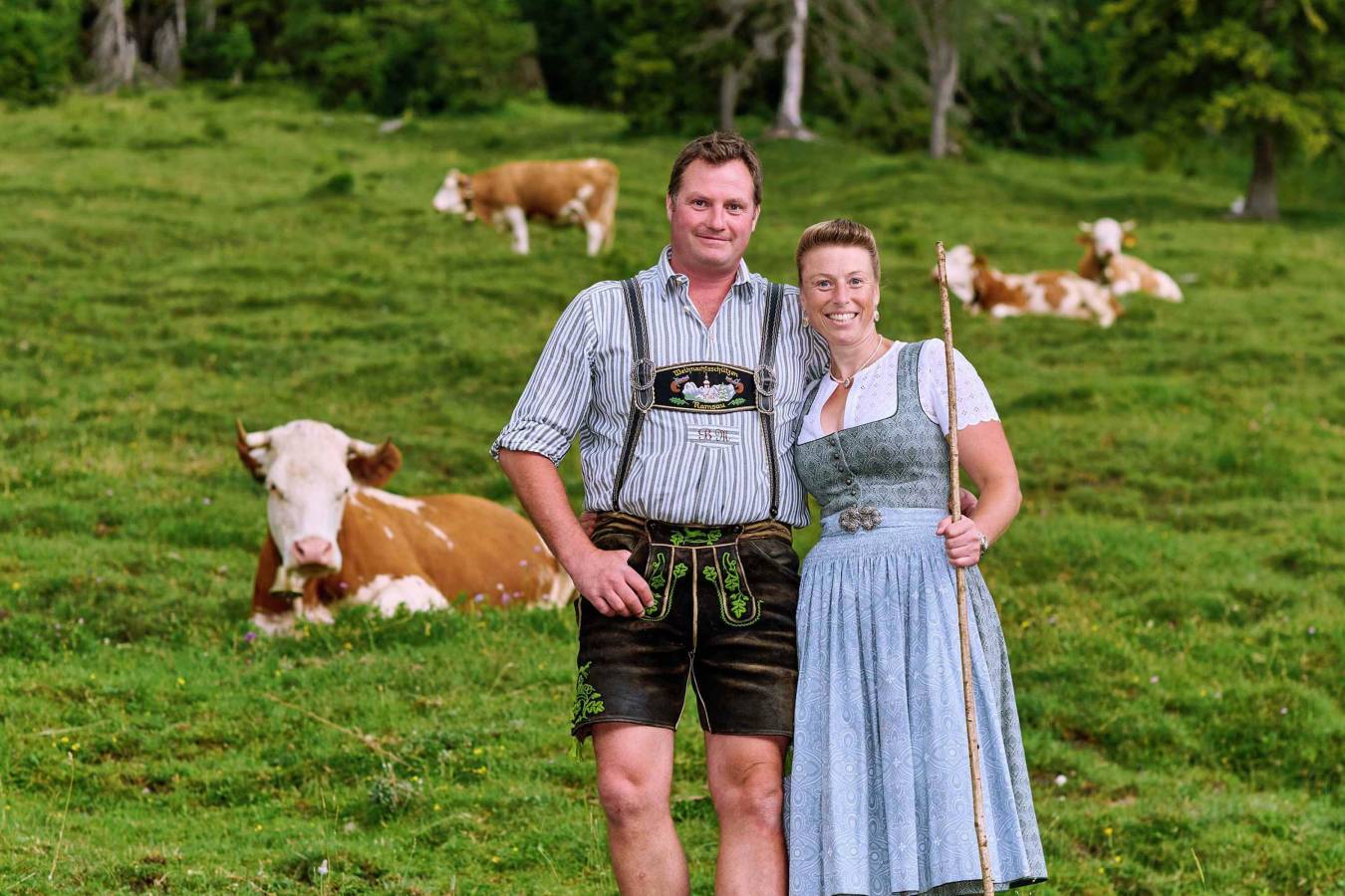 Gastgeber im Gschoßkaser auf der Mordaualm
